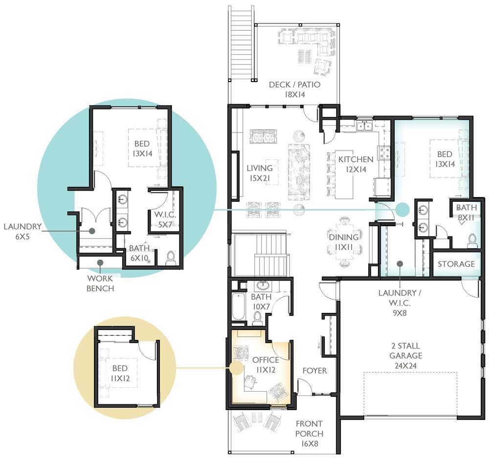 Steppe First Floor Upgrades